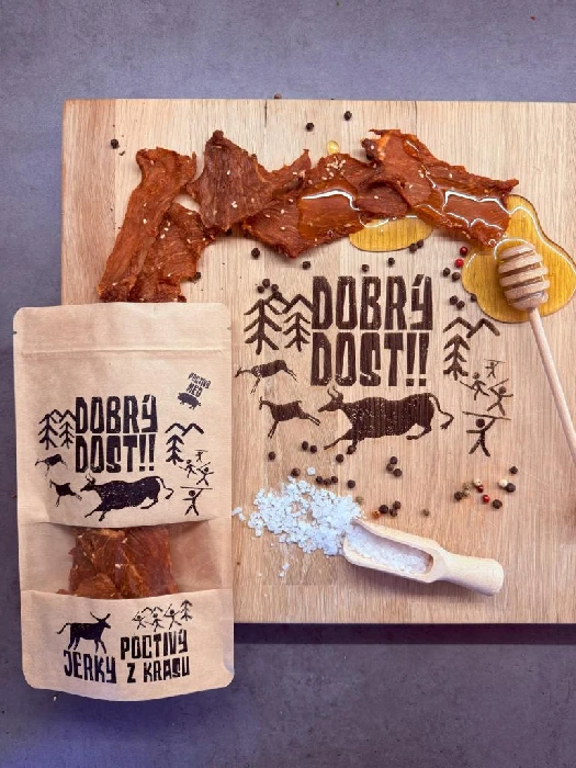 Pytlíčky se sušeným masem Dobrý dost